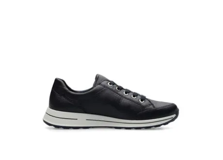 Ara Navy Wide Fit Trainer|122480102
