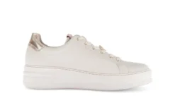 Gabor Beige Comfort Platform Trainer|8639653