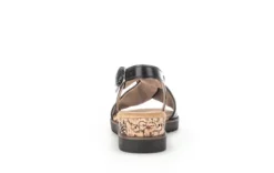 Gabor Black Strap Sandal|8275127