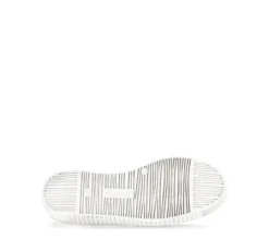 Gabor White Leather Platform Trainer|8333421W