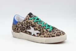 Meline Leo Print Trainer|328170320
