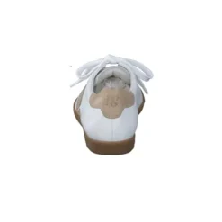 Paul Green White & Taupe Retro Trainer| 5450010