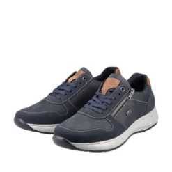 Reiker B761314BLU - Laced Shoe Wide Fit.