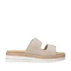 Remonte Beige Comfort Sandal|D0Q6662