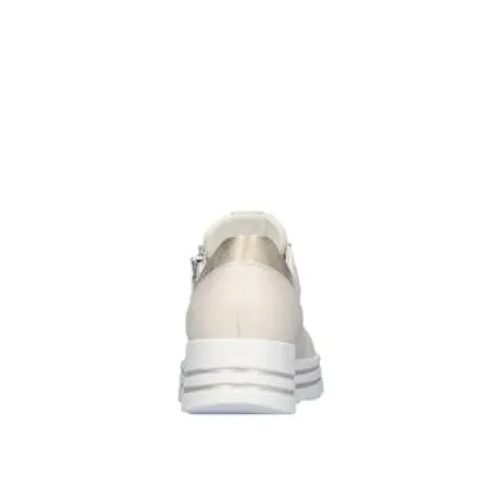Waldlaufer Beige Wide Fit Trainer|758009698